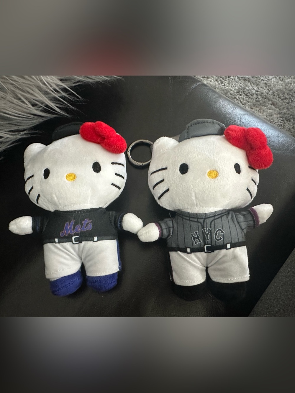 Mets x Hello Kitty Keychains